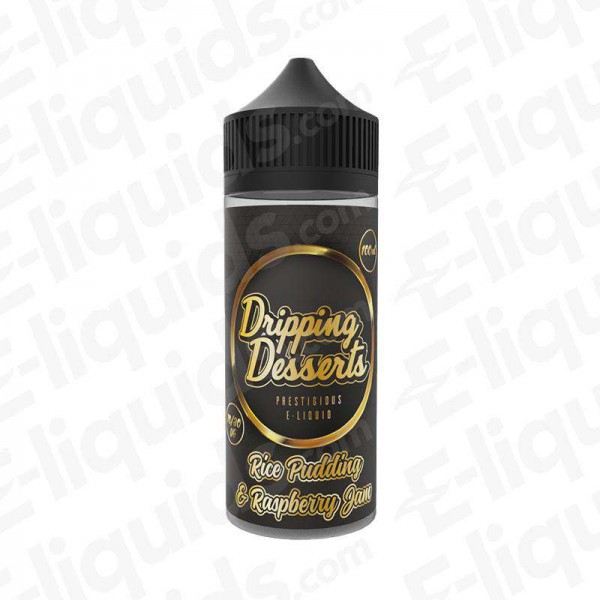 Rice Pudding & Raspberry Jam Shortfill E-liquid by Dripping Desserts