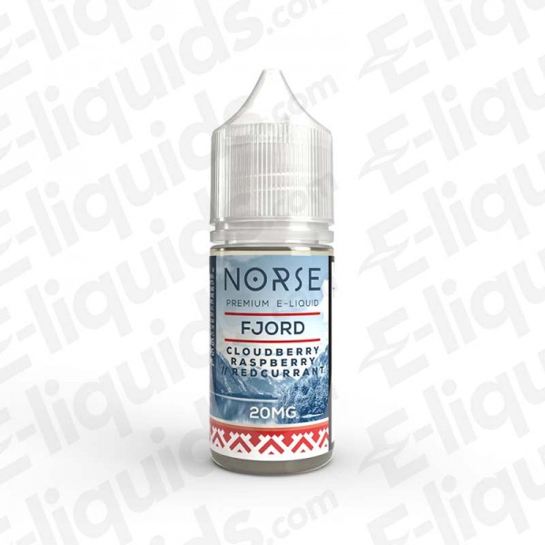 Cloudberry Raspberry & Redcurrant Nic Salt E-liquid by Norse