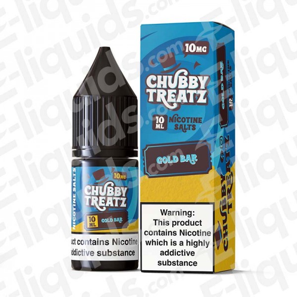 Gold Bar Nic Salt E-liquid by Chubby Treatz