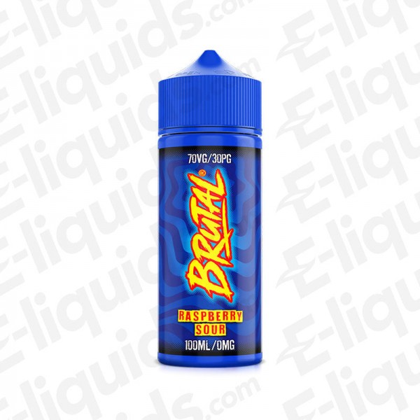 Raspberry Sour Shortfill E-liquid by Brutal