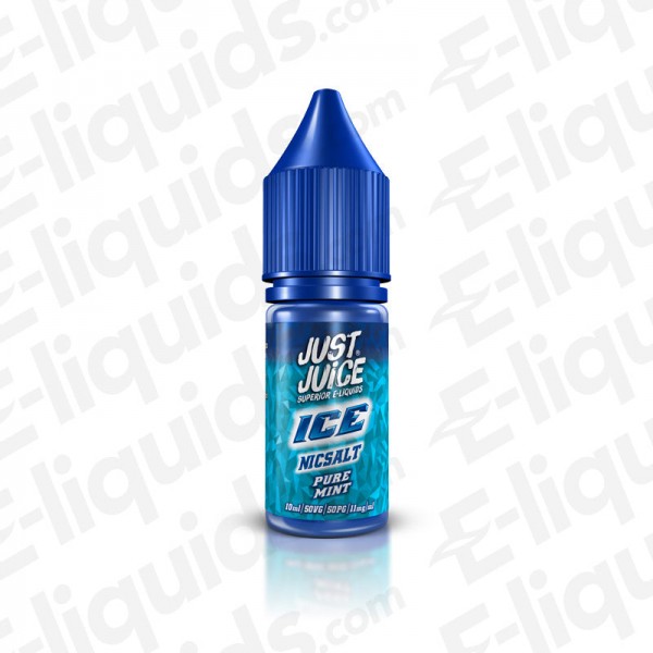 Pure Mint Ice Nic Salt E-liquid by Just Juice