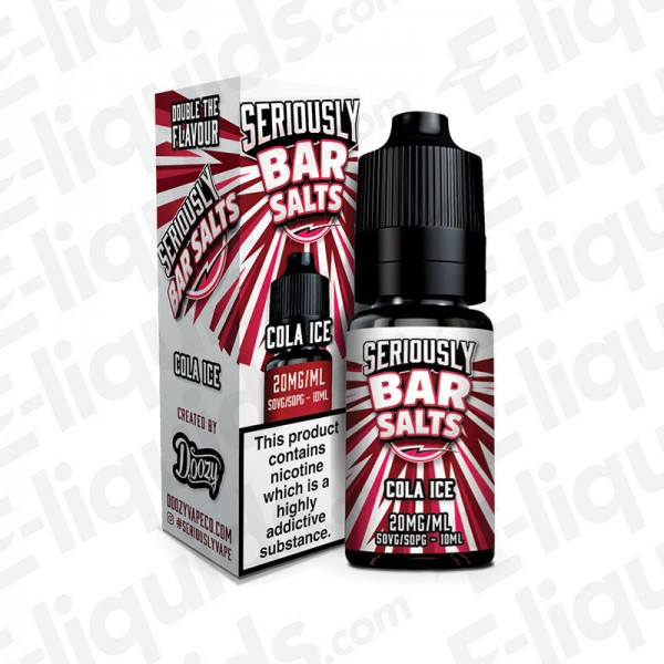 Cola Ice Nic Salt E-liquid by Seriously Bar Salts