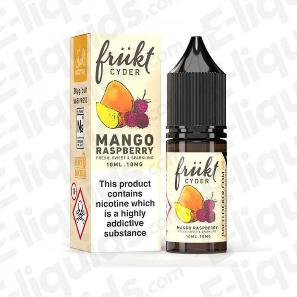 Frukt Cyder Nic Salt - Mango Raspberry - 10ml - 10mg | Vape juice