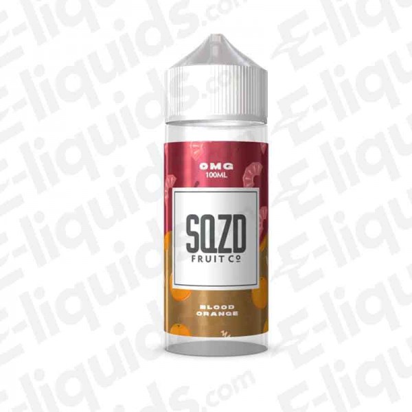 SQZD FRUIT CO - Blood Orange - 0mg - Shortfill | Vape juice