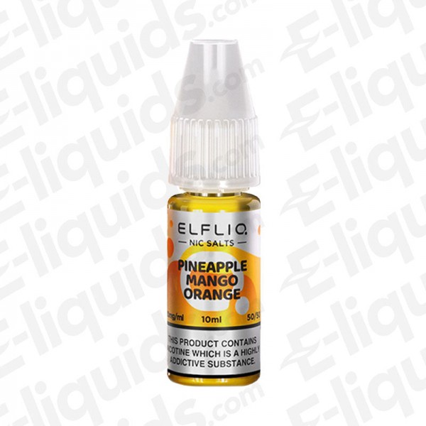 Pineapple Mango Orange Nic Salt E-liquid by ELFLIQ