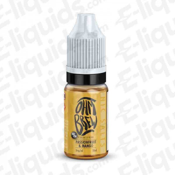 Ohm Brew Nic Salt - Passionfruit & Mango - 10ml 50:50 | Vape juice