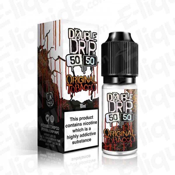 Original Tobacco by Double Drip - 10ml - 50/50 | Vaping liquid