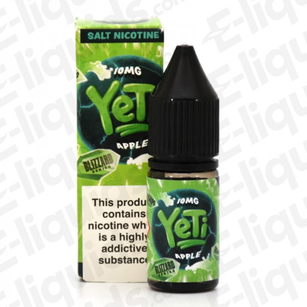 Apple Blizzard Nic Salt E-liquid by Yeti