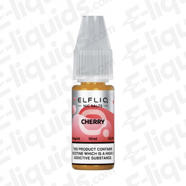 Cherry Nic Salt E-liquid by ELFLIQ