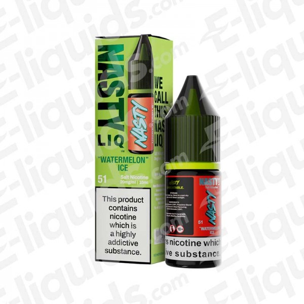 Watermelon Ice Nic Salt E-liquid by Nasty