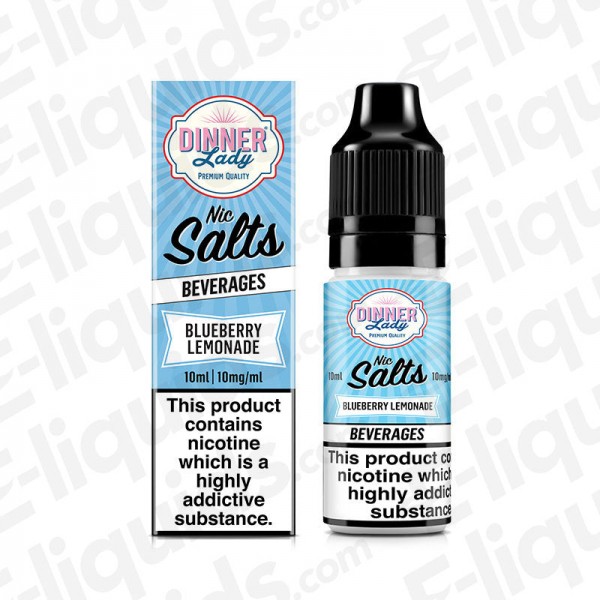 Blueberry Lemonade Crush Nic Salt E-liquid by Dinner Lady Beverages