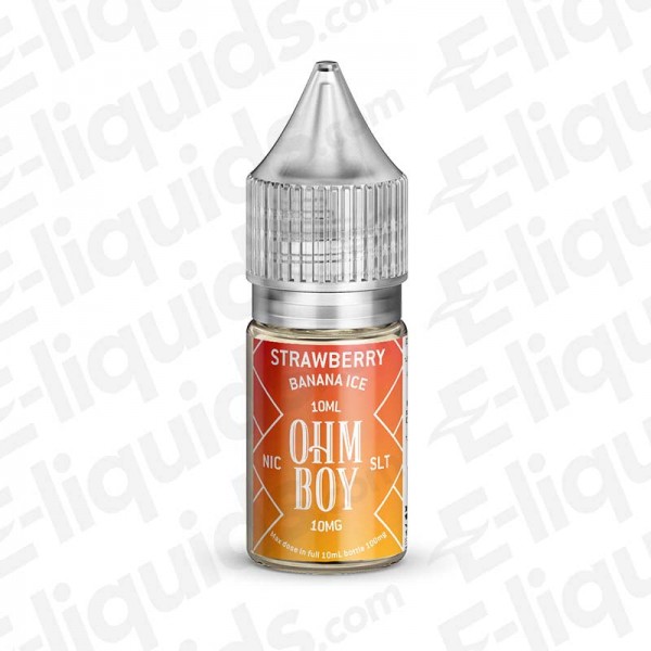 Strawberry Banana Ice Nic Salt E-liquid by Ohm Boy SLT