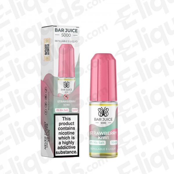 Strawberry Kiwi Nic Salt E-liquid by Bar Juice 5000