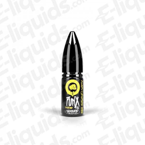 Guava, Passionfruit & Pineapple Punx Hybrid Salt E-liquid by Riot Squa