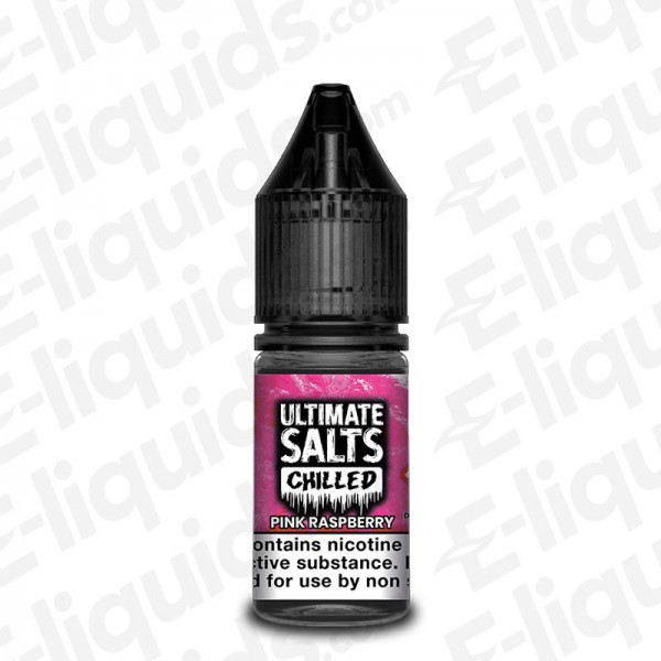 Pink Raspberry Nic Salt E-liquid by Ultimate Puff Chilled