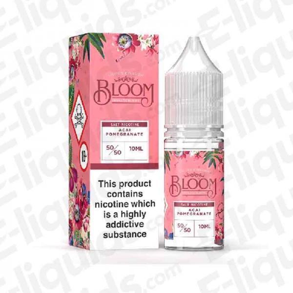 BLOOM Nic Salt - Acai Pomegranate - 10ml - 10mg | Buy eliquid