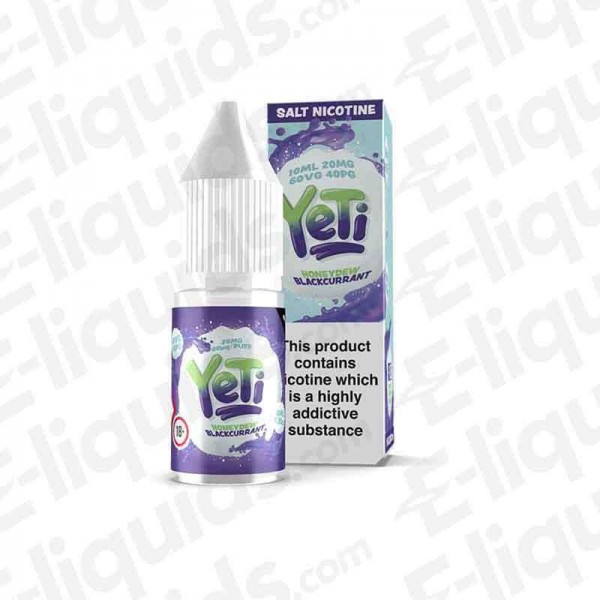 Honeydew Blackcurrant Nic Salt E-liquid by Yeti