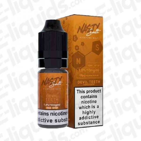 Devil Teeth by Nasty Salts - 10ml - Nic Salt | Buy e-liquid