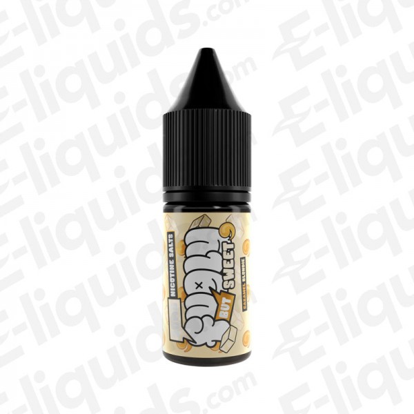 Caramel Blondie Nic Salt E-liquid by Fugly but Sweet