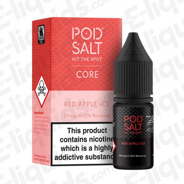 Red Apple Ice Nic Salt by Pod Salt Core