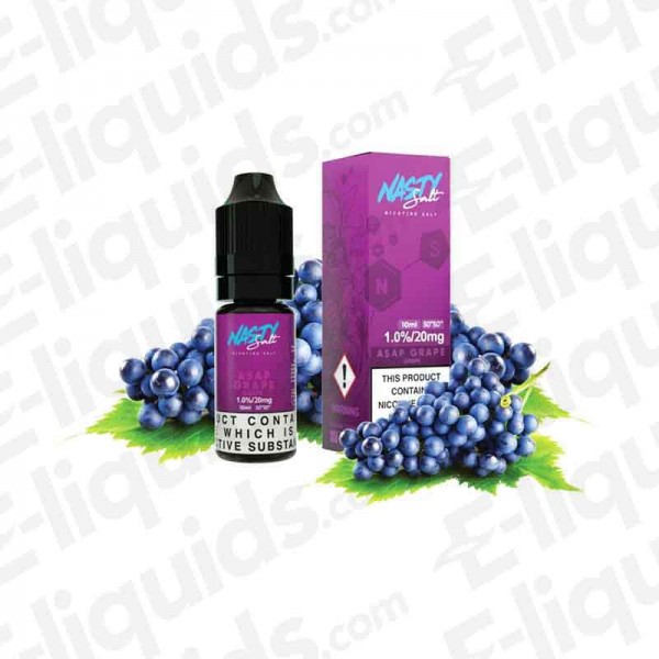 Nasty Salts - A$AP Grape - 10ml - 50:50 - 20mg | Eliquid | Vape juice