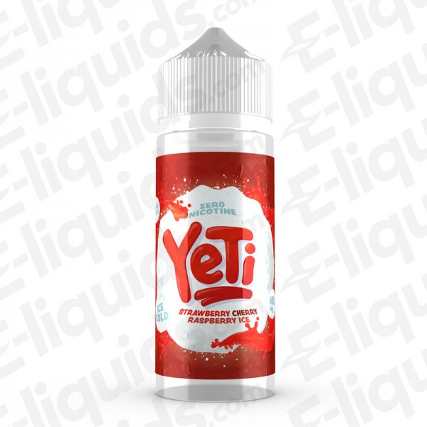 Strawberry Cherry Raspberry Ice Shortfill E-liquid by Yeti