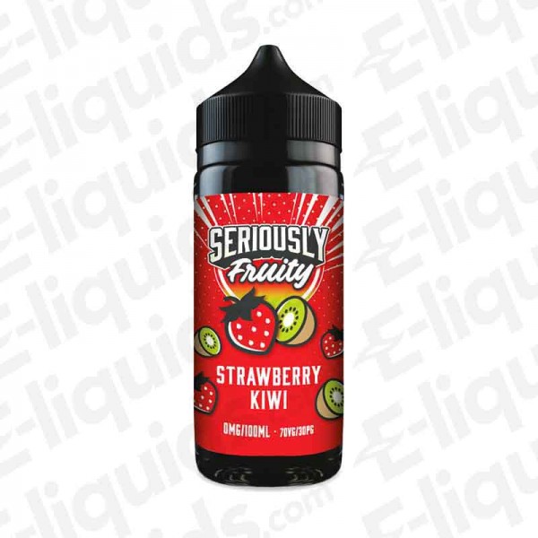 Strawberry Kiwi Seriously Fruity Shortfill Eliquid by Doozy Vape Co