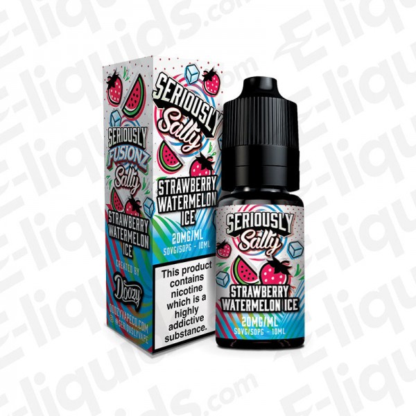 Strawberry Watermelon Ice Seriously Fusionz Nic Salt E-liquid by Doozy