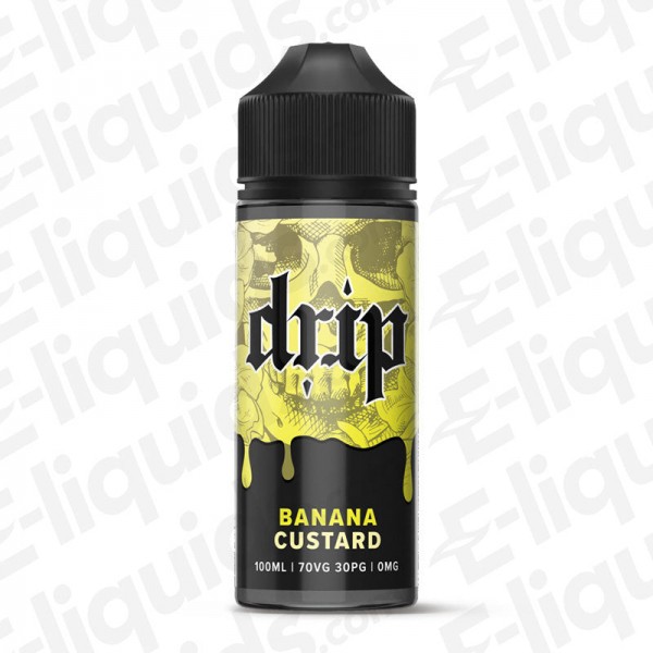 Banana Custard Shortfill E-liquid by Drip