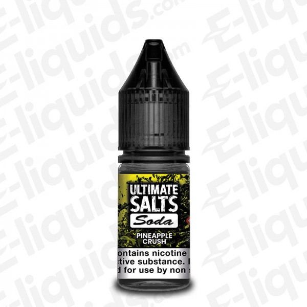 Pineapple Crush Nic Salt E-liquid by Ultimate Puff Soda