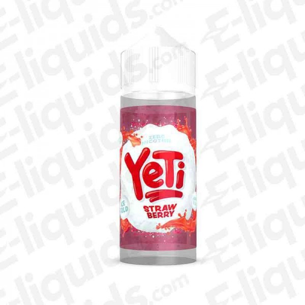 Strawberry Ice by Yeti Eliquids - 0mg - Shortfill | E-liquids