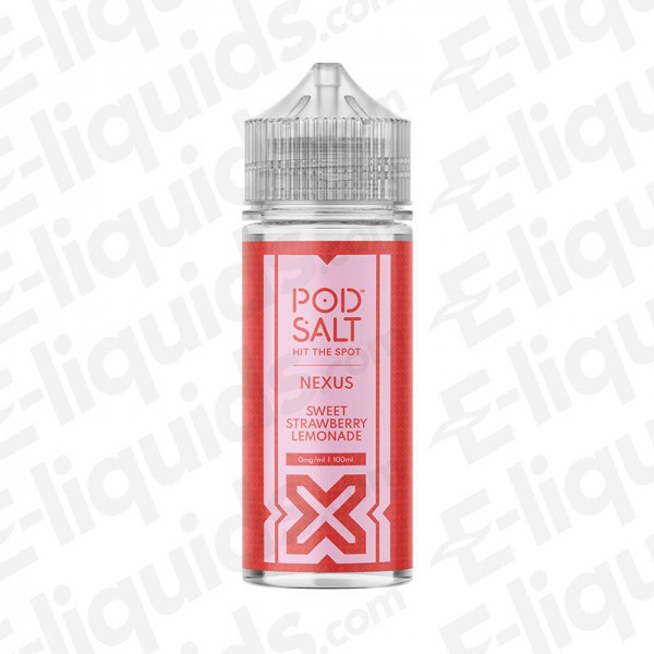 Sweet Strawberry Lemonade Shortfill E-liquid by Pod Salt Nexus