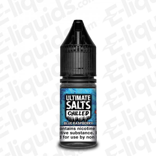 Blue Raspbery Nic Salt E-liquid by Ultimate Puff Chilled