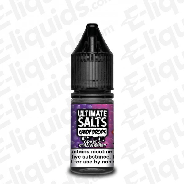 Grape Strawberry Nic Salt E-liquid by Ultimate Puff Candy Drops