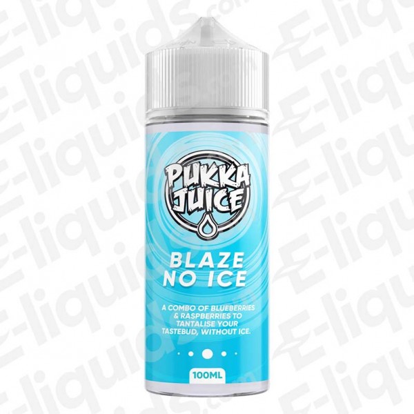 Blaze No Ice Shortfill E-liquid by Pukka Juice