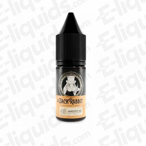 Banoffee Pie Nic Salt E-liquid by Jack Rabbit Vapes