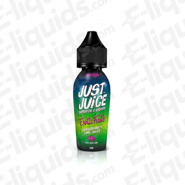 Guanabana & Lime on Ice Shortfill E-liquid Exotic Fruits by Just Juice