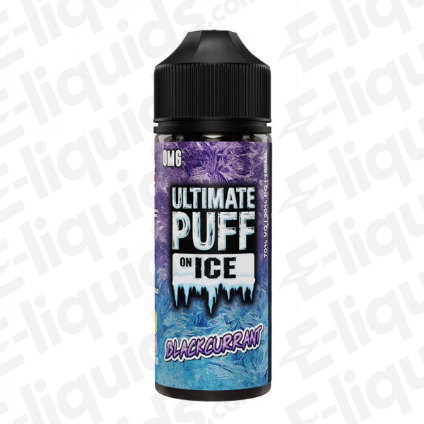 Blackcurrant Shortfill E-liquid by Ultimate Puff On Ice