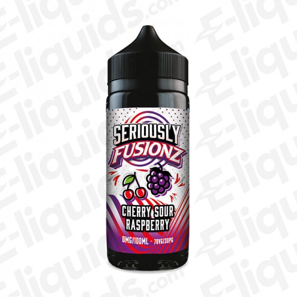 Cherry Sour Raspberry Seriously Fusionz Shortfill E-liquid by Doozy Va