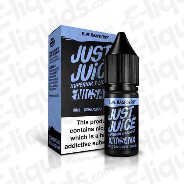 Blue Raspberry by Just Juice - Nic Salt | E-cig liquid | Vape store