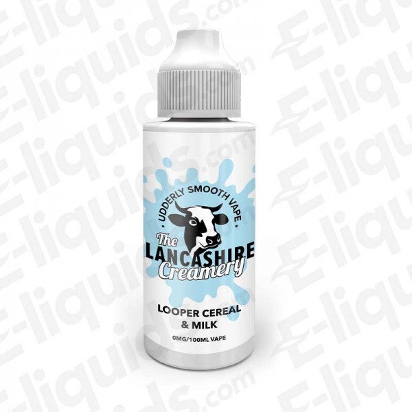 Looper Cereal & Milk 100ml Shortfill E-liquid by The Lancashire Creame