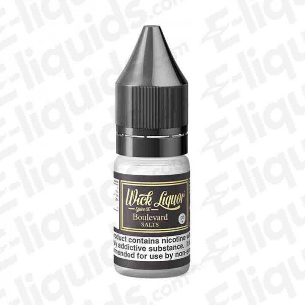 Boulevard by Wick Liquor - 10ml - Nic Salt - 10mg | Buy eliquid