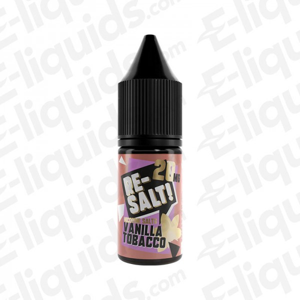 Vanilla Tobacco Nic Salt E-liquid by Re Salt