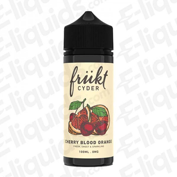 Cherry Blood Orange Shortfill E-liquid by Frukt Cyder