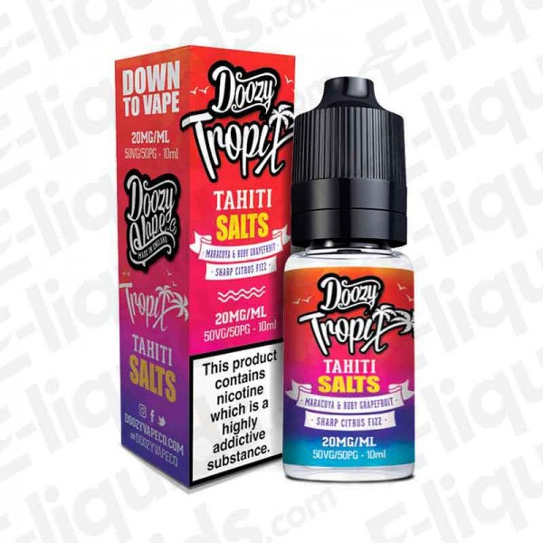 Tropix Tahiti Nic Salt E-liquid by Doozy Vape Co