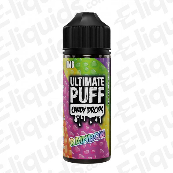 Rainbow Shortfill E-liquid by Ultimate Puff Candy Drops