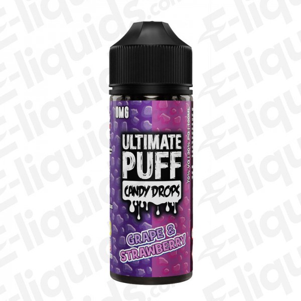 Grape Strawberry Shortfill E-liquid by Ultimate Puff Candy Drops