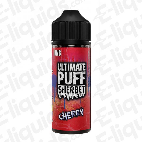 Cherry Shortfill E-liquid by Ultimate Puff Sherbet