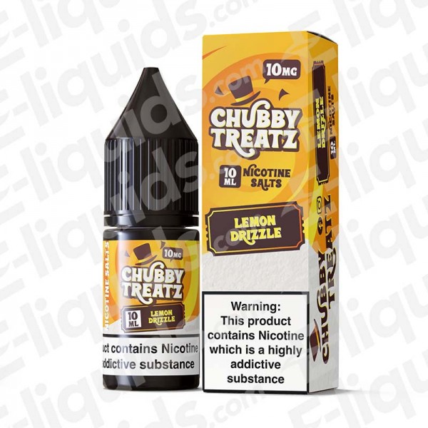 Lemon Drizzle Cake Nic Salt E-liquid by Chubby Treatz