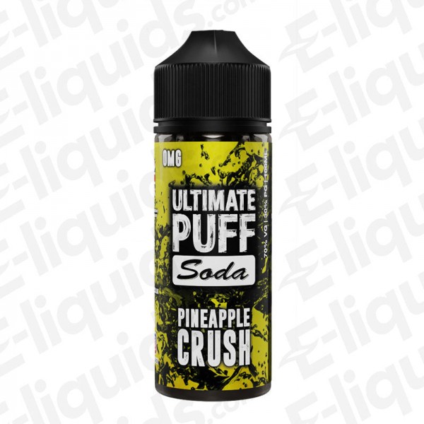 Pineapple Crush Shortfill E-liquid by Ultimate Puff Soda